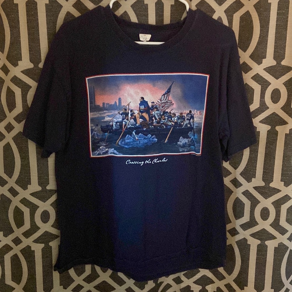 New England Patriots “Crossing the Charles” Tee